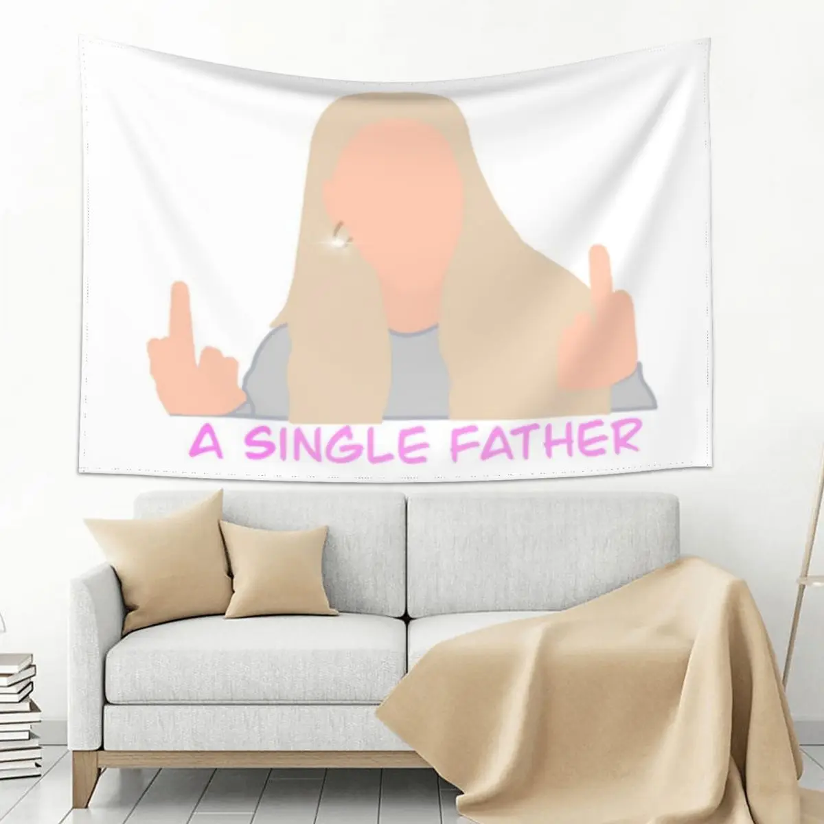 

Alex Cooper A single father Tapestry
