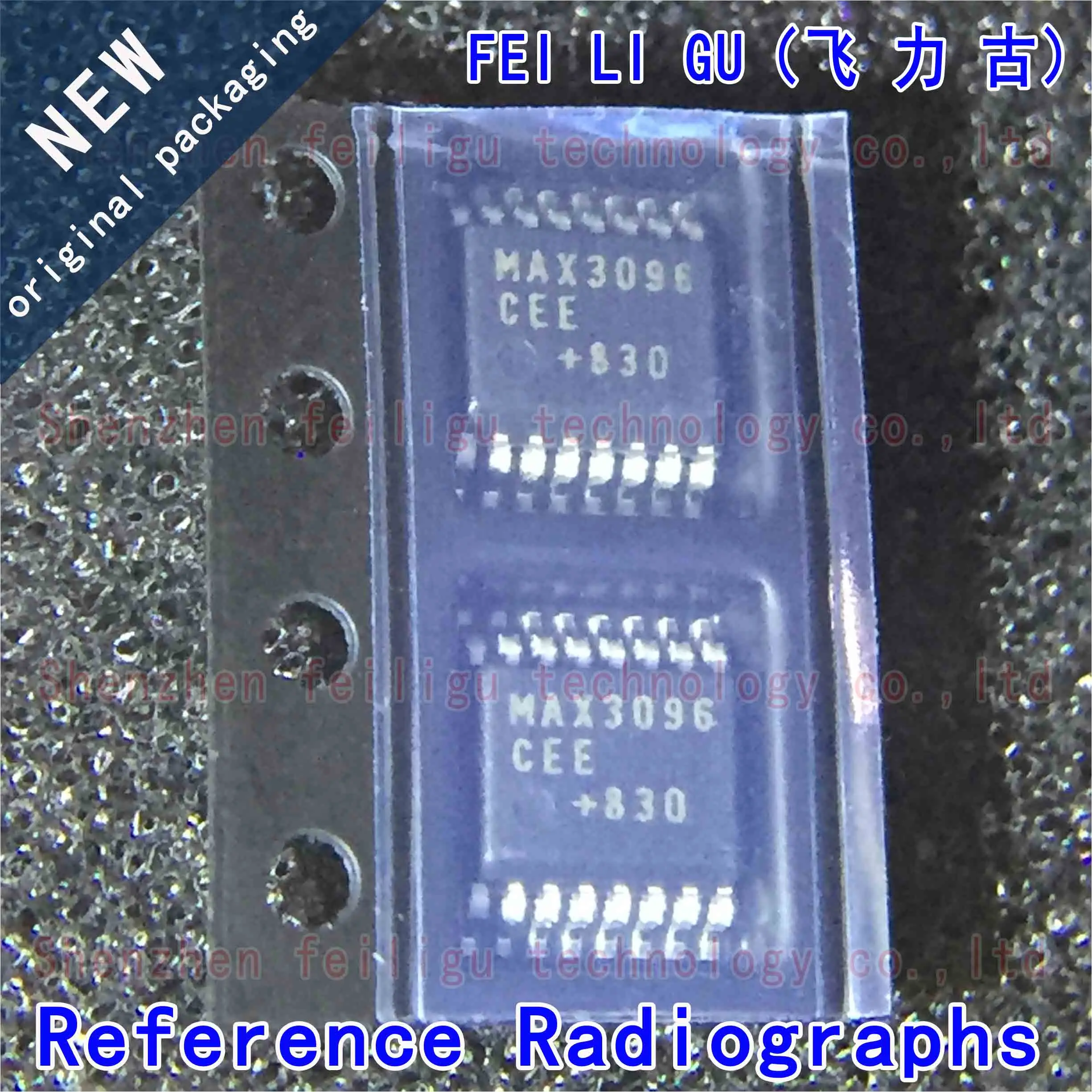 1~30PCS 100% New original MAX3096CEE+T MAX3096CEE MAX3096 Package:SSOP16 Receiver RS-485/RS-422 Chip