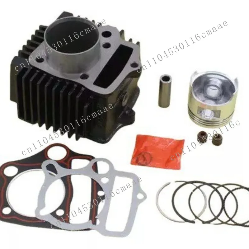 Motorcycle Cylinder Kit Inner Diameter 52.4MM Suitable for C110 Cylinder Piston Ring Pad Oil Seal Kit
