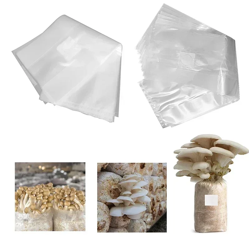 10-20pcs Bags For Mushroom Cultivation Medicinal Mushrooms High-Yield Cultivation Mushroom Cultivation Bags Mushroom Production