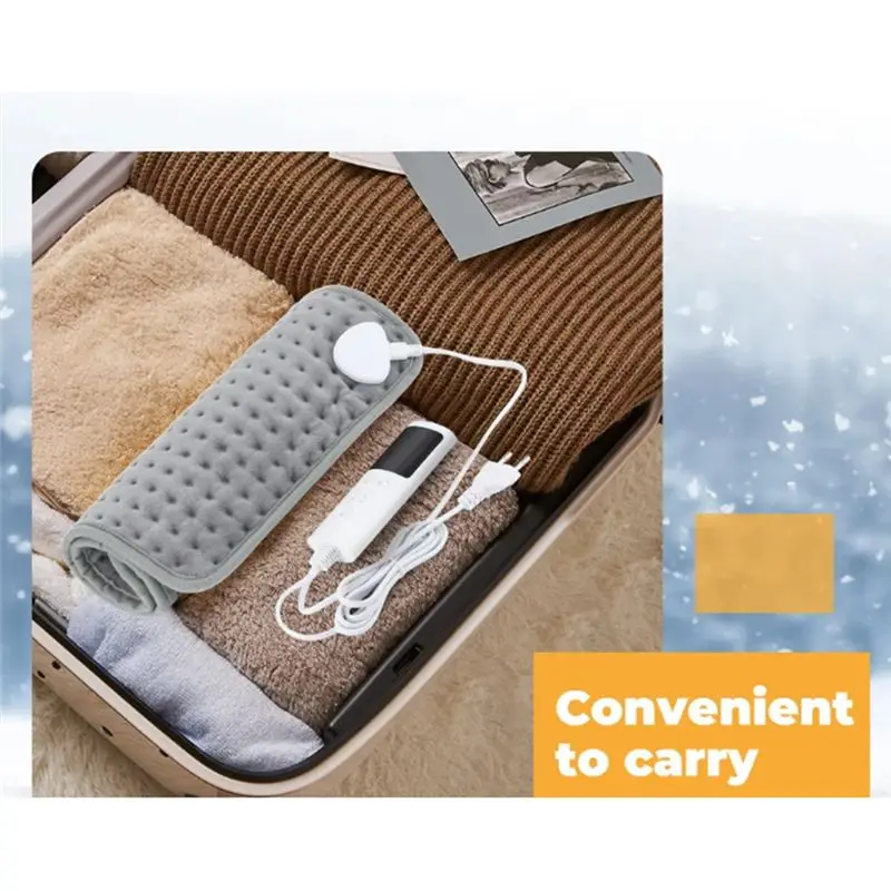 A99G-Warmer For Back Legs Hands Electric Heating Pad 30X60cm Multifunctional Hot Heated Pad Rapid Temperature Rise UK Plug