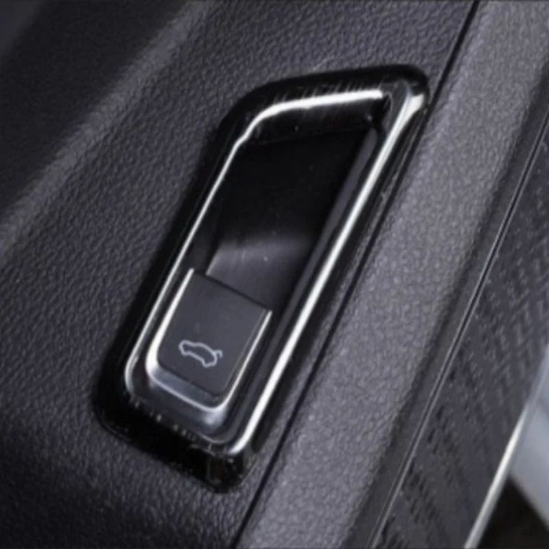 SBTMY Stainless steel decorative frame for car trunk opening button For Geely Tugella 2019-2022 FY11