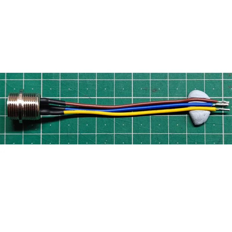 

Доставка 200 шт. 3P разъем GX16, с кабелем 10 см, концы 7 мм луженые