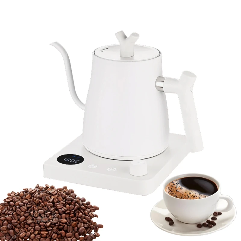 غلاية كهربائية ذكية للتحكم في درجة الحرارة سعة 1000 مل - إيقاف تلقائي وحماية من الغليان والجاف - صب القهوة من الفولاذ المقاوم للصدأ #3