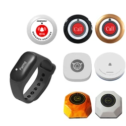 Jiantao JT-860 Restauarant Call System Waterproof Wireless Call Button Buzzer Pager Watch For Food Truck Bar Clinic Cafe