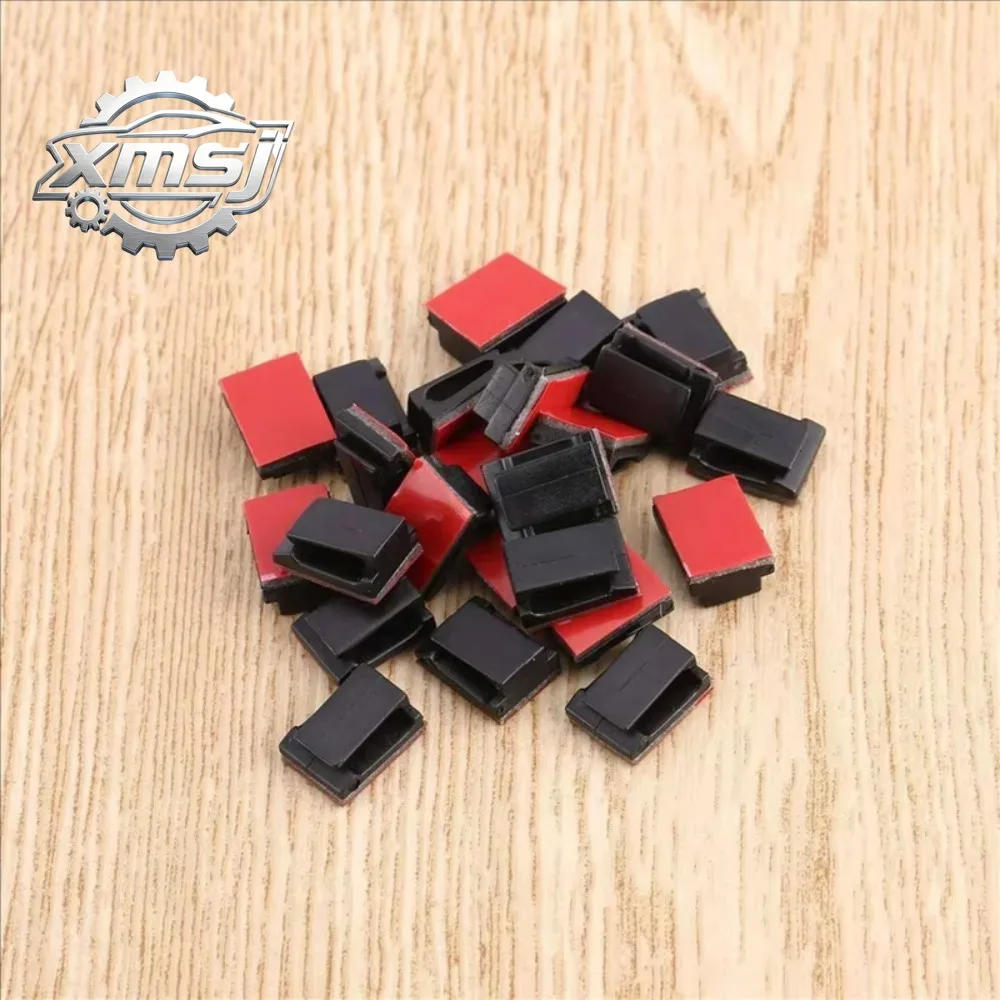 600 Uds Clips adhesivos para cables abrazaras para cables organizador  cables  coche soporte bridas