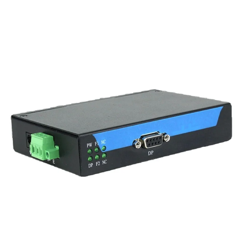 Image of DP-zu-Glasfaser-Modul, Profibus DP Optischer Transceiver, Bus-Ring-Netzwerk-Transceiver, Single-Mode Einzelfaser-Doppelfaser-Konverter