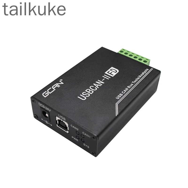 CAN FD Network تصحيح الأخطاء عالي السرعة ثنائي القناة USB إلى CANFD تحليل USBCAN