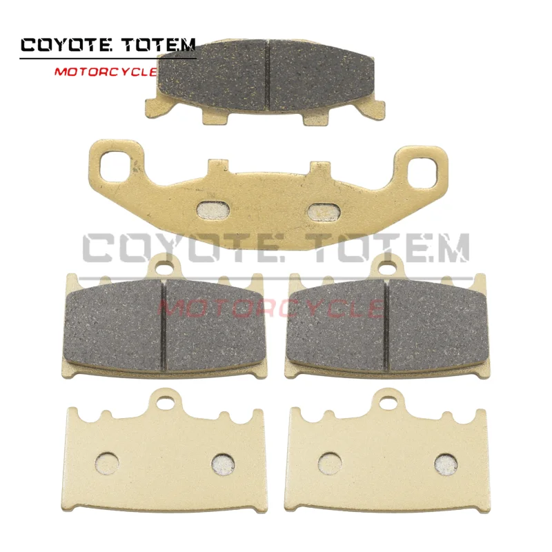

The front and rear brake pads of the motorcycle are suitable for Kawasaki ZZR400/600/1100, GPZ900R and ZR1100