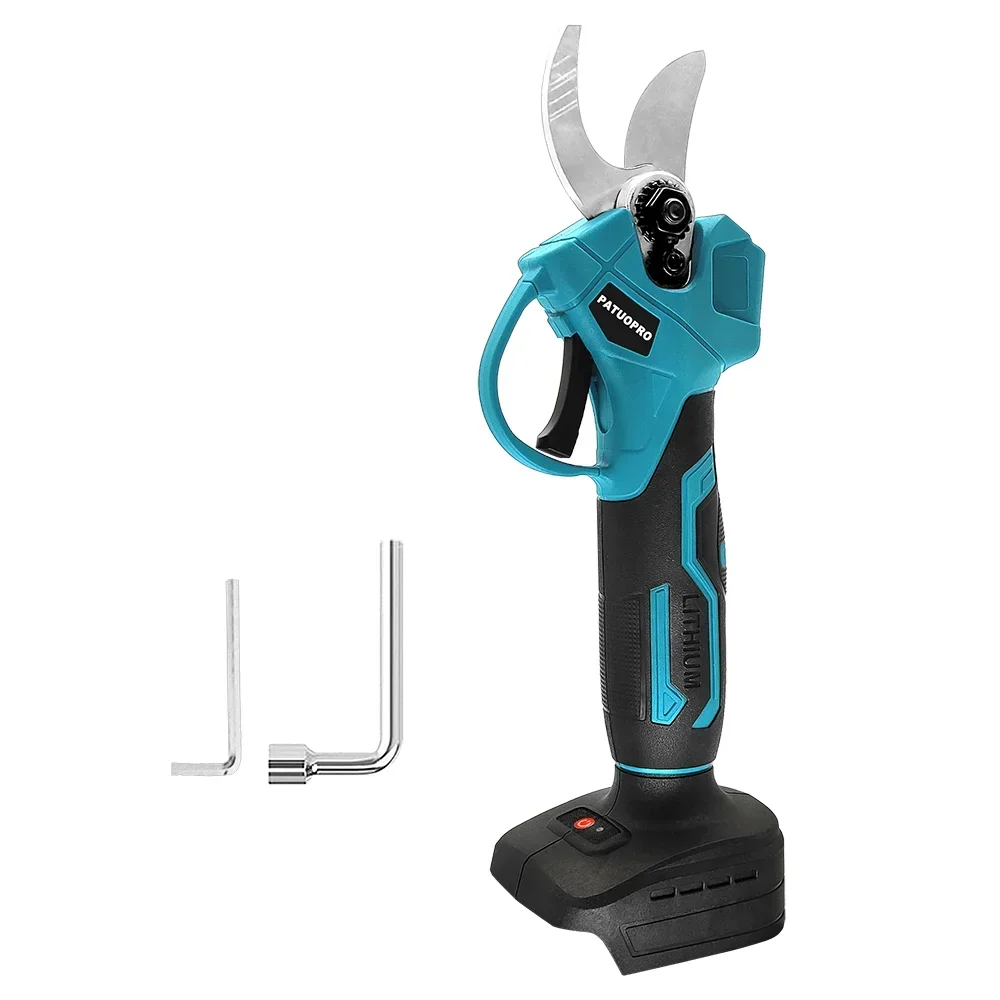 

l 3.0cm Brushless Electric Pruning Shears Cordless Pruner Garden Tree Branch Bonsai Garden Cutting Tool Fit Makita 18V Battery