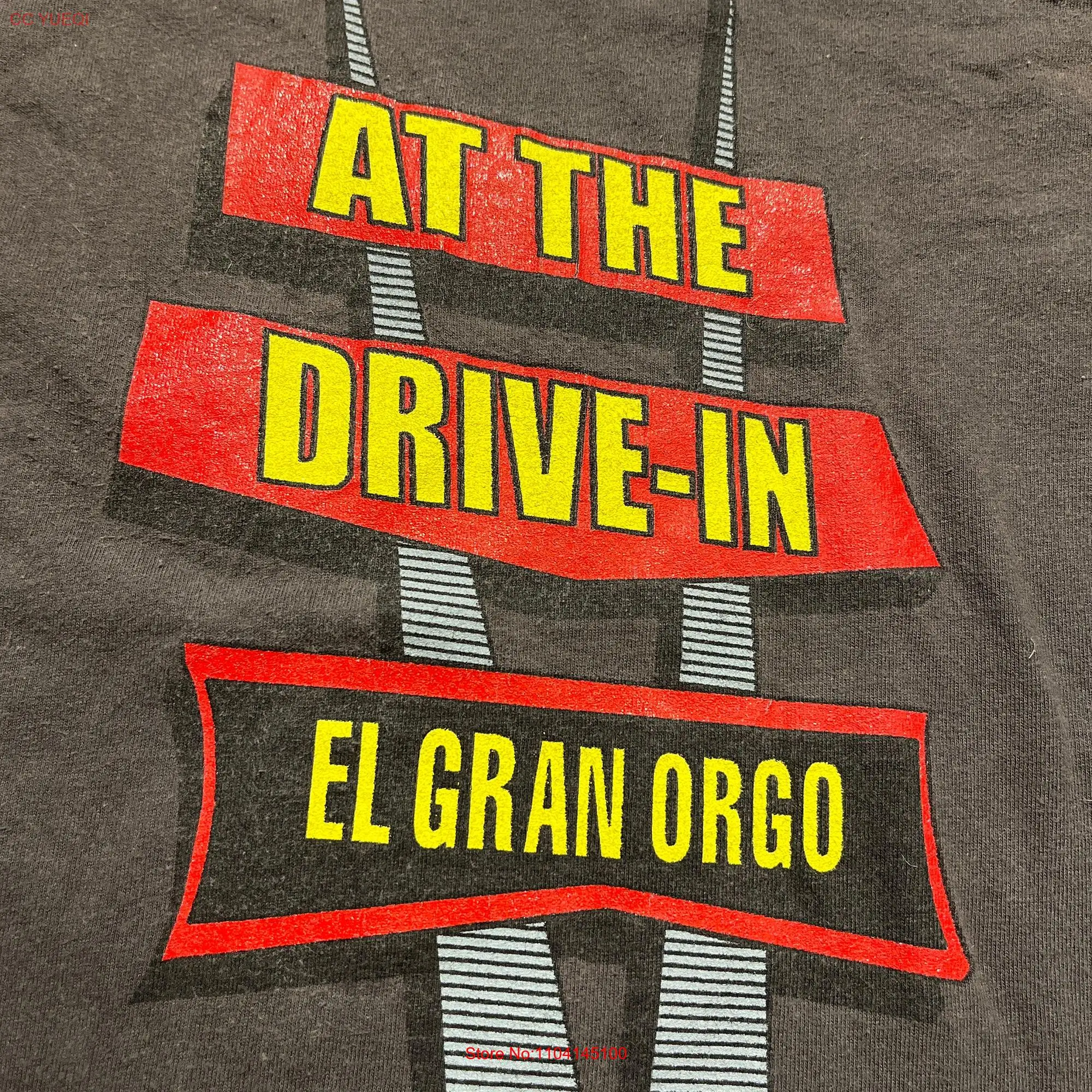 at the drive in shirt mars volta punk emo XL fugazi indie posthardcore long or short sleeves