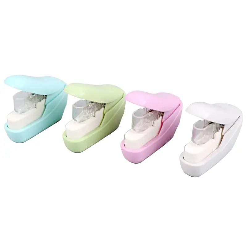 

Stapleless Stapler Safe Children Friendly Effortless Office Desktop Stapler Dropsale