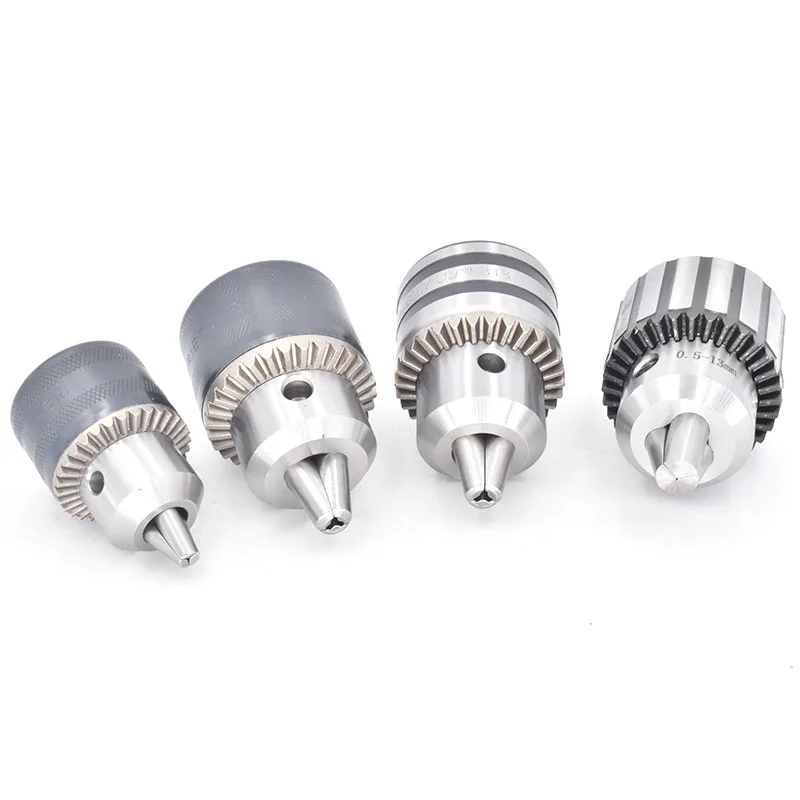 

1pcs Drilling Chuck B10 B12 B16 B18 0.5-13 3-16MM Keys Collet Chuck For Bench Milling CNC