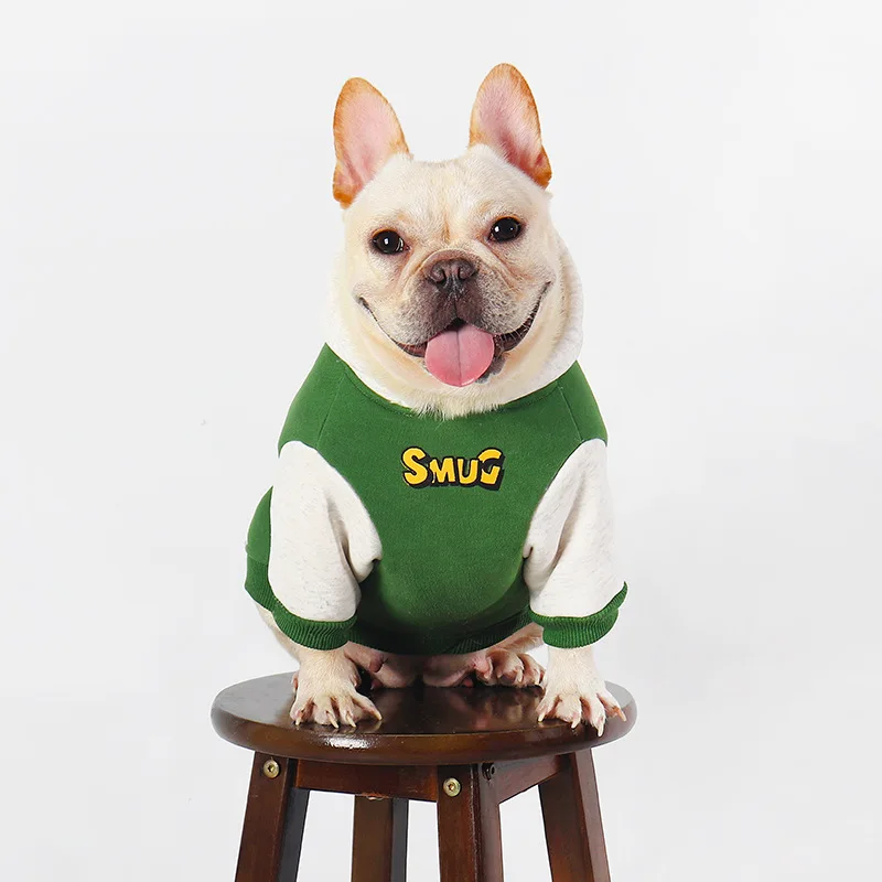 Pet Clothing Fall and Winter Puppy Padded Warm Sweatshirt Clothes