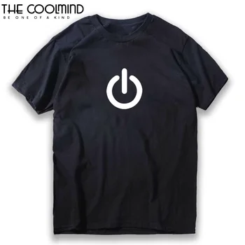 COOLMIND 100% 코튼 루즈핏 반팔 남성 티셔츠, 캐주얼 스케이트, O넥 티셔츠, 여름 상의, 멋진 웃긴 티셔츠