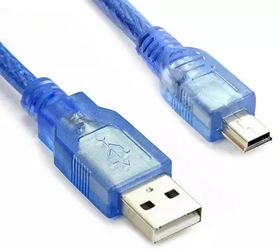 2PCS For Mitsubishi Q series PLC programming cable/data communication cable USB download cable USB-Q connection Mini port