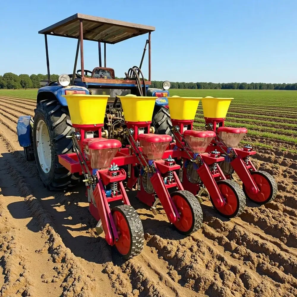 Agricultural Tractor Mounted 3-6 Row Soybean Corn Planting Machine Corn Seed Planter