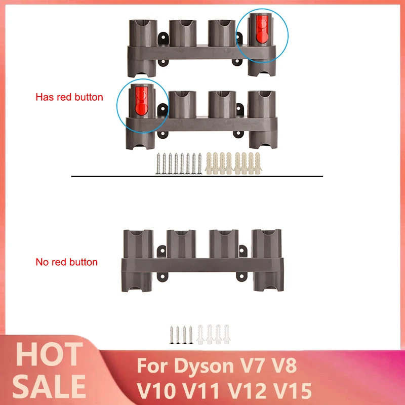 

Wall Mount Storage Rack For Dyson V7 V8 V10 V11 V12 V15 Vacuum Cleaner Pylons Brushes Hanger Stand Nozzle Bracket Parts