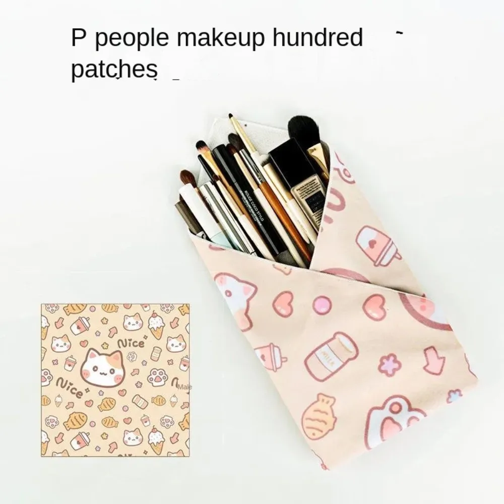 2024 New Fantastic Folding Cosmetic Bag Magic Cloth Hundred Patch Cloth Camera For iPad Storage Bag