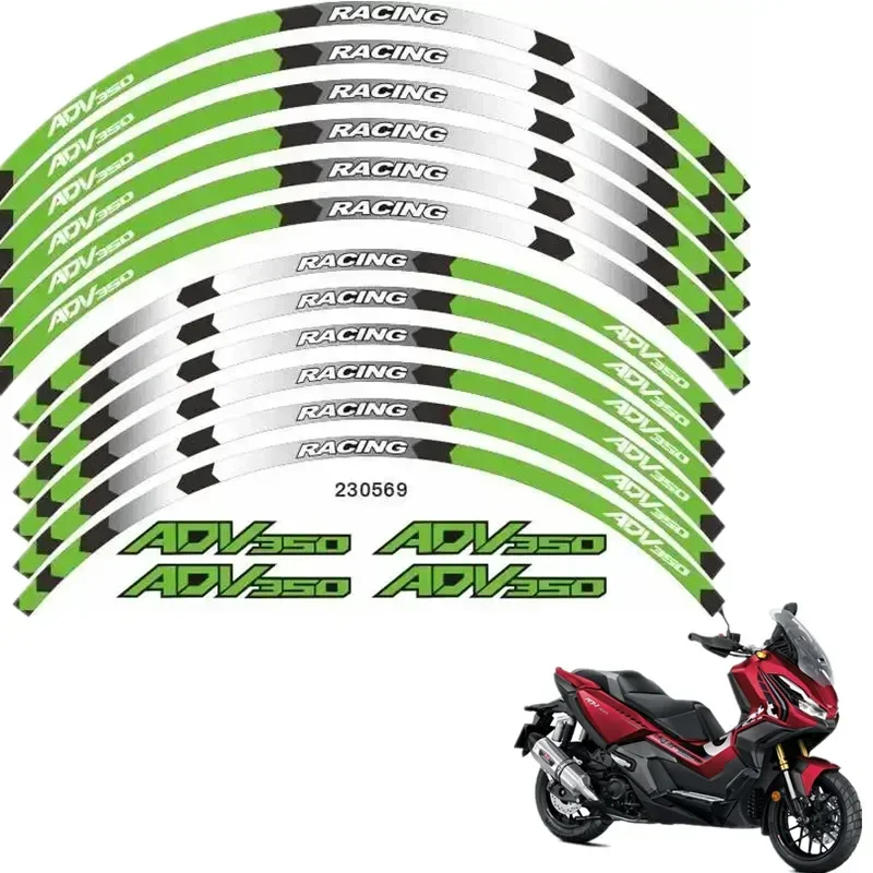 

Для HONDA ADV350 Moto Parts Contour Wheel декоративная переводная наклейка-3