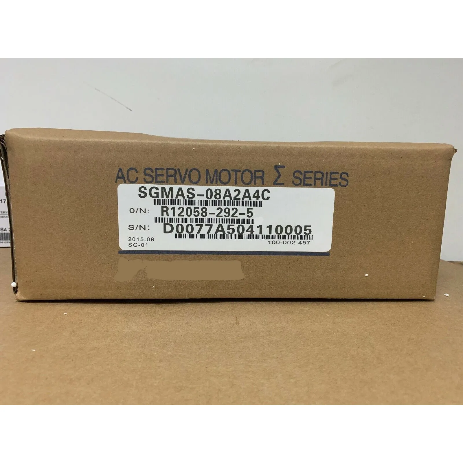 SERVO MOTOR New SGMAS-08A2A4C Servo Motor Starter Motor High Performance Electrical Equipment 2