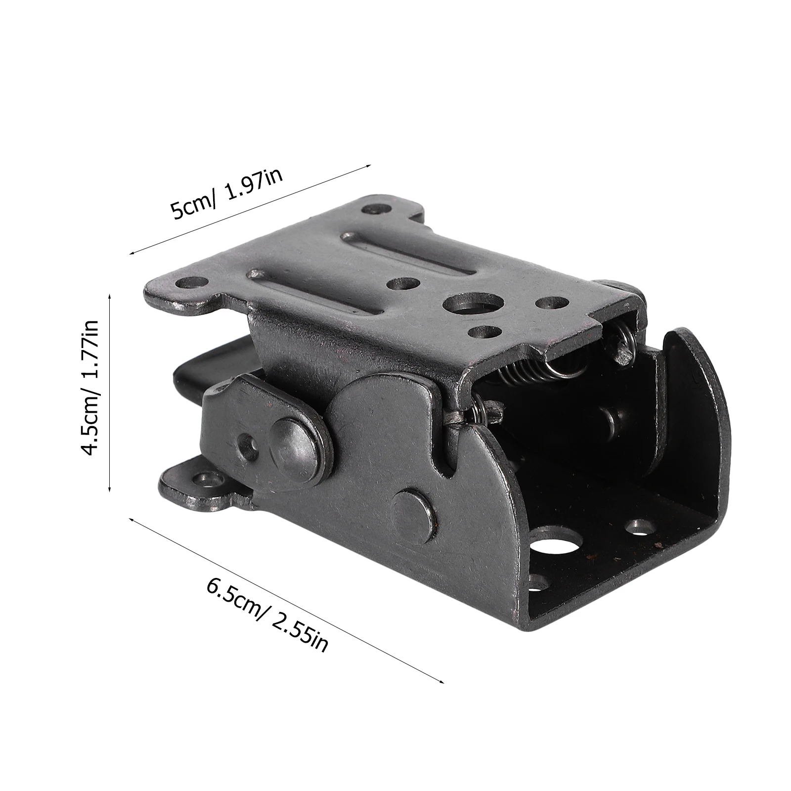 

2Pcs Self-Locking Folding Table Leg Hinges Metal Support Brackets with Positive Lock for Furniture DIY Support Hinges