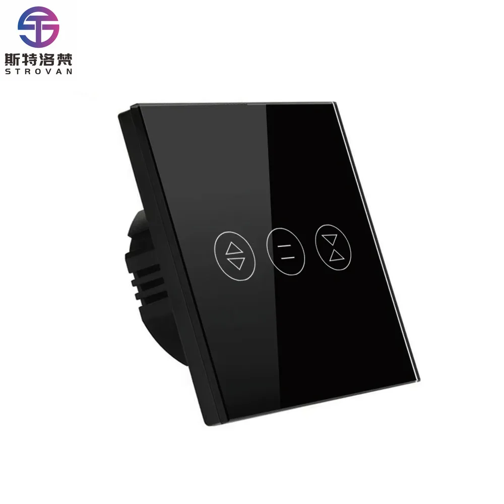 

STLF Wifi Zigbee Smart Home Scene Switch Curtain Dimmer Boiler Fan Rolling Door Smart Touch Switch Support Alexa
