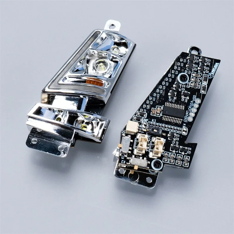 RC 1/14 5V المصباح الخلفي نظام الإضاءة ل Tamiya 1/14 مركبة يتم التحكم بها عن بُعد FH16 XL750 56360 56362 56375 Noxion MFC-03 M24 أجزاء