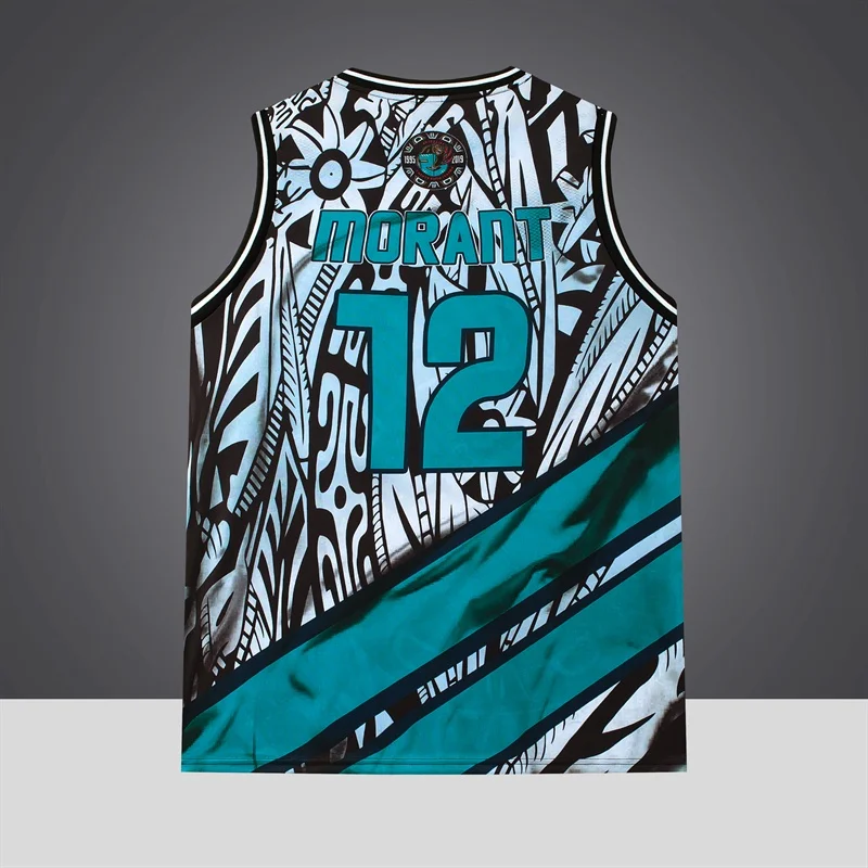 Basketball Jersey - Artistic Tribal Graphic 