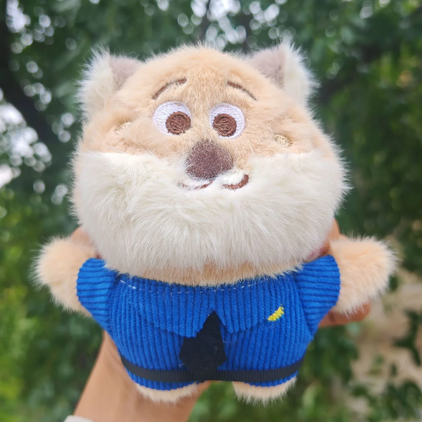 Brinquedos de Pelúcia de Cartoon Zootopia, Judy Hopps e Nick Wilde, Chaveiro, Figura de Animal de Pelúcia Pequena e Fofa para Presentes de Crianças