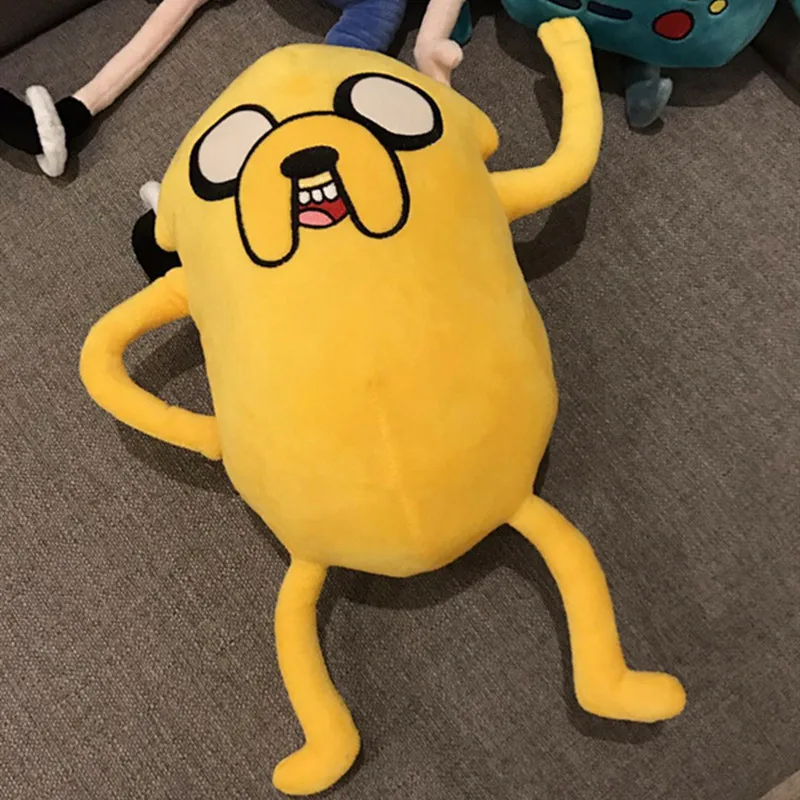 Anime Finn Jake BMO Soft Stuffed Animal Dolls Creative Adventure Time Plush Toys Cartoon Stuffed Dolls Kids Gifts