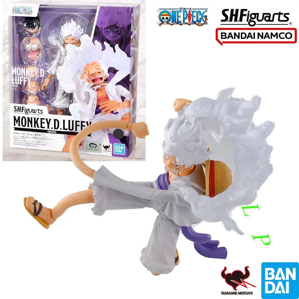 

BANDAI S.H.Figuarts ONE PIECE MONKEY.D.LUFFY GEAR5 В наличии, оригинальная модель аниме, фигурка, оригинальная игрушка в штучной упаковке