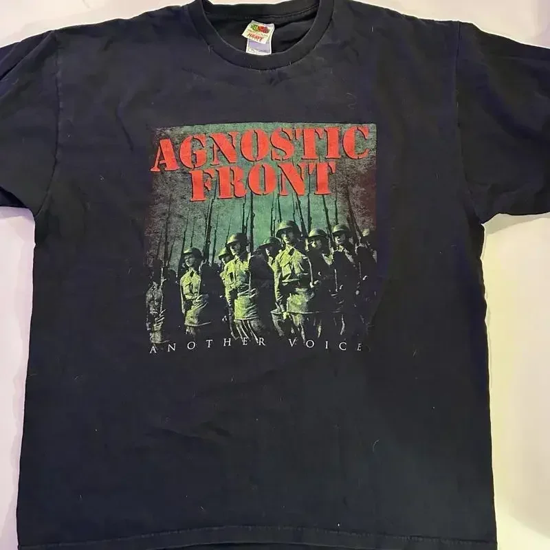 Agnostic Front Another Voice Hardcore 2005 Tour Shirt Large Vintage XL