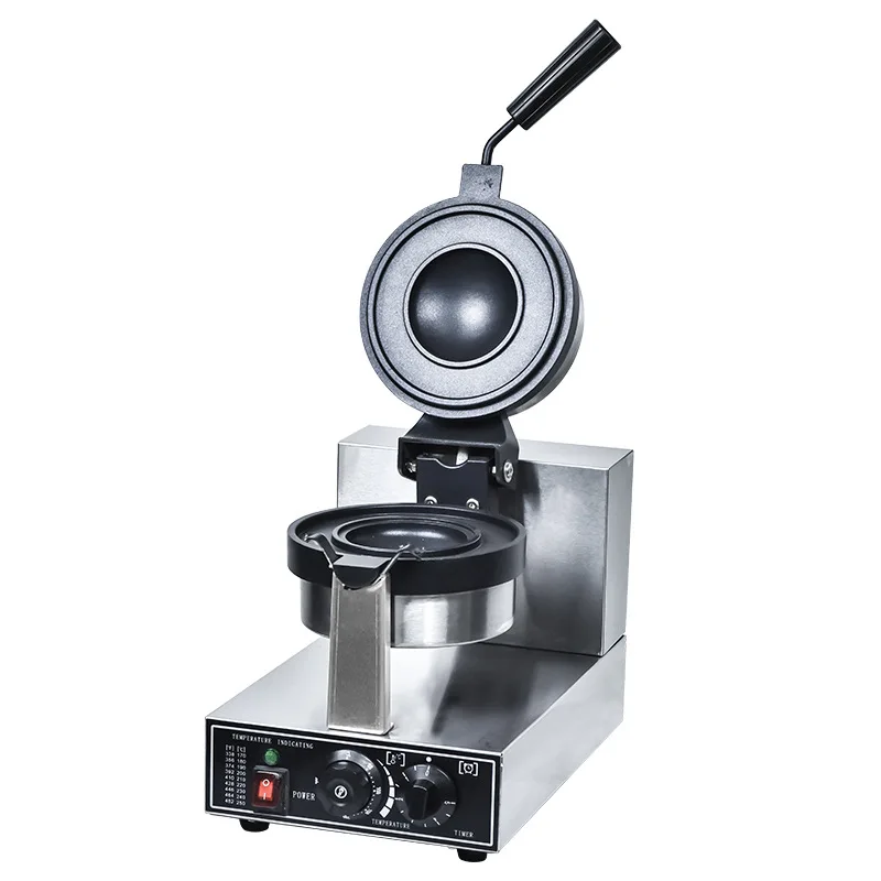 

Коммерческая машина для приготовления блинчиков, машина для приготовления сэндвичей в форме летающей тарелки, 110В, вафельница для мороженого