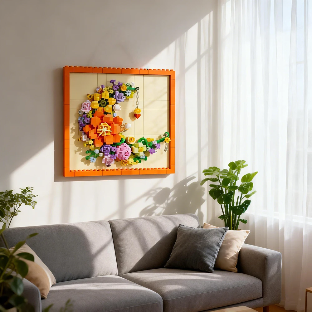 

Never Wilt Sunflower Building Blocks Bouquet Radiant Floral Home Decor That Brings Sunshine To Any Room A Creative Artistic Gift
