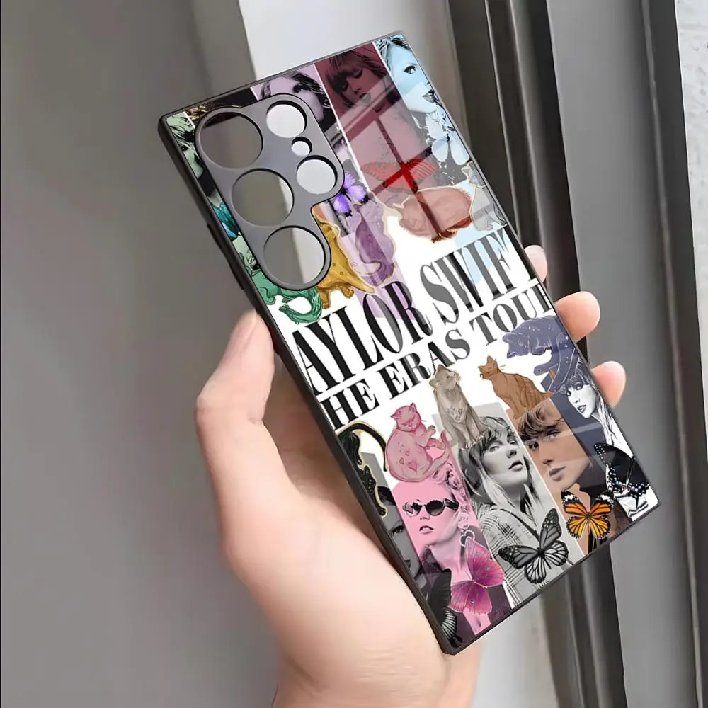 S-Swifts-Singer-T-Taylors Album Phone Case For S25 Ultra Samsung S26 S24 Fe S22 S21 23 A57 A37 A17 A54 A34 A53 A16 Glass Cover