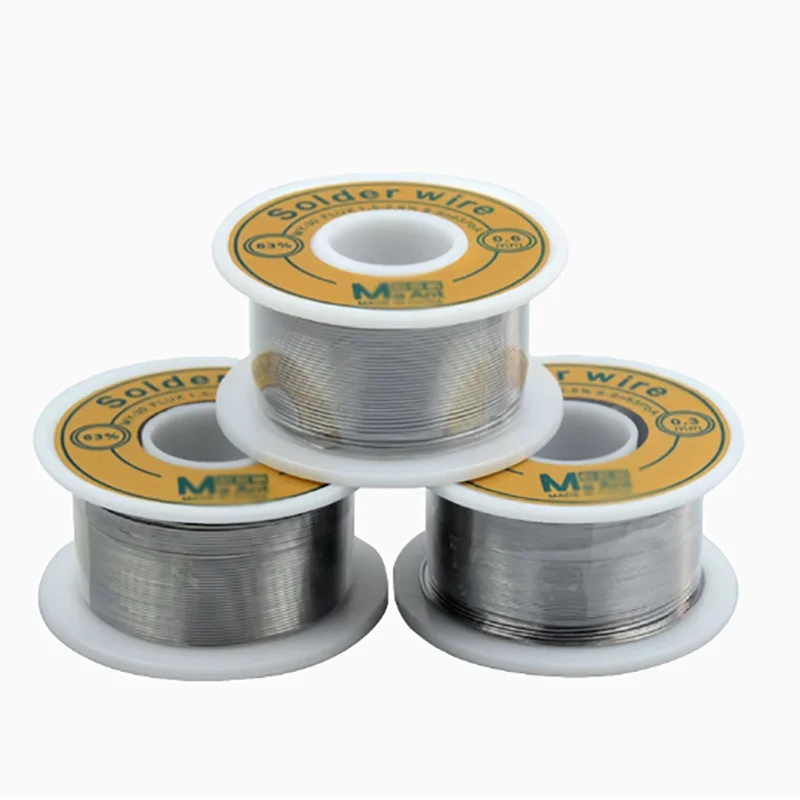 

Lighter tin wire high purity tin content 63% rosin core low temperature solder wire 0.3 0.4 0.5mm