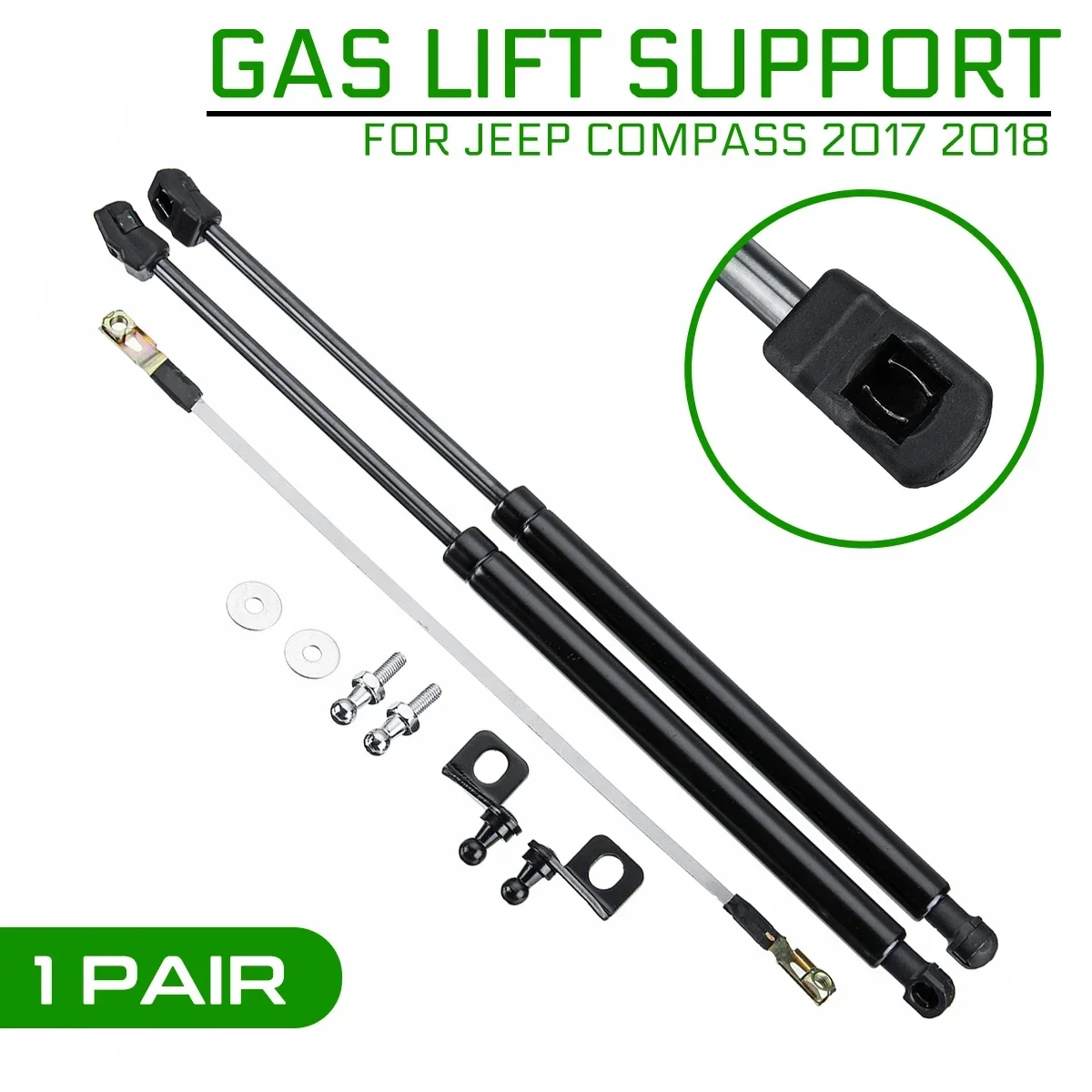 

Car Front Engine Cover Hood Shock Lift Strut Struts Bar Support Props Rod Arm Gas Spring Bracket For Jeep Compass 2017 2018