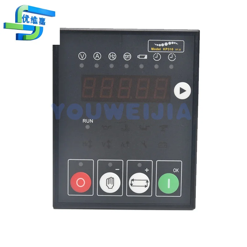 KP310V1.0 Kipor  KP310 V1.0 Diesel Generator Module Remote Sart And Stop Control Genset LED Digit Display Panel