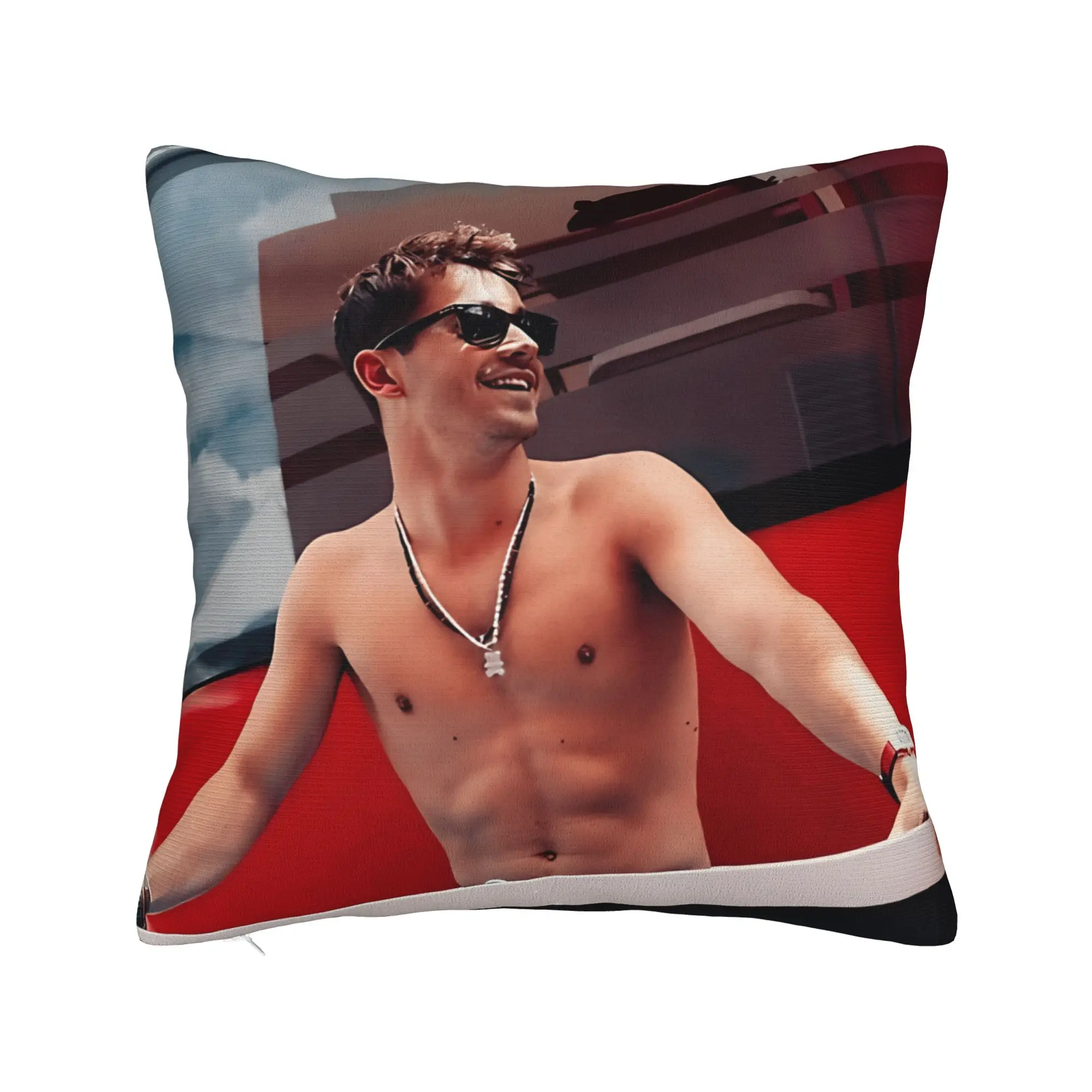 Charles Leclerc Pillow Case  Vintage Pillow Cover Custom Pillowcases For Living Room Bed Chair