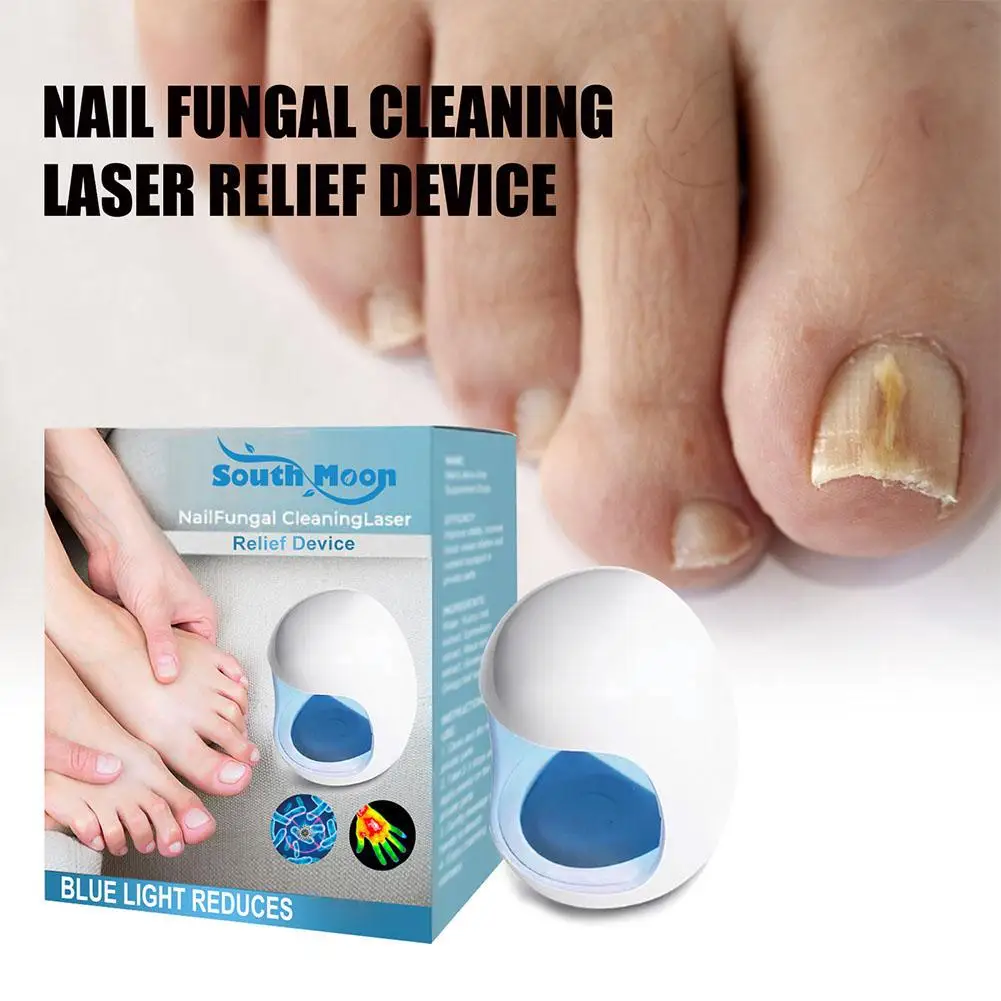 New Nail Fungus Laser Treatment Device Fingernails Care Toenails Machine Onychomycosis Cure Foot Tool Therapy Unisex E4o3