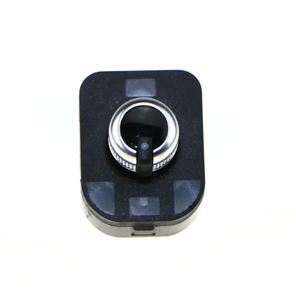 COSTLYSEED Chrome Electric Mirror Adjust Switch Knob Folding for Audi A6 S6 C7 A7 A8 TT 4GD 959 565A 4GD 959 565 8KD959565