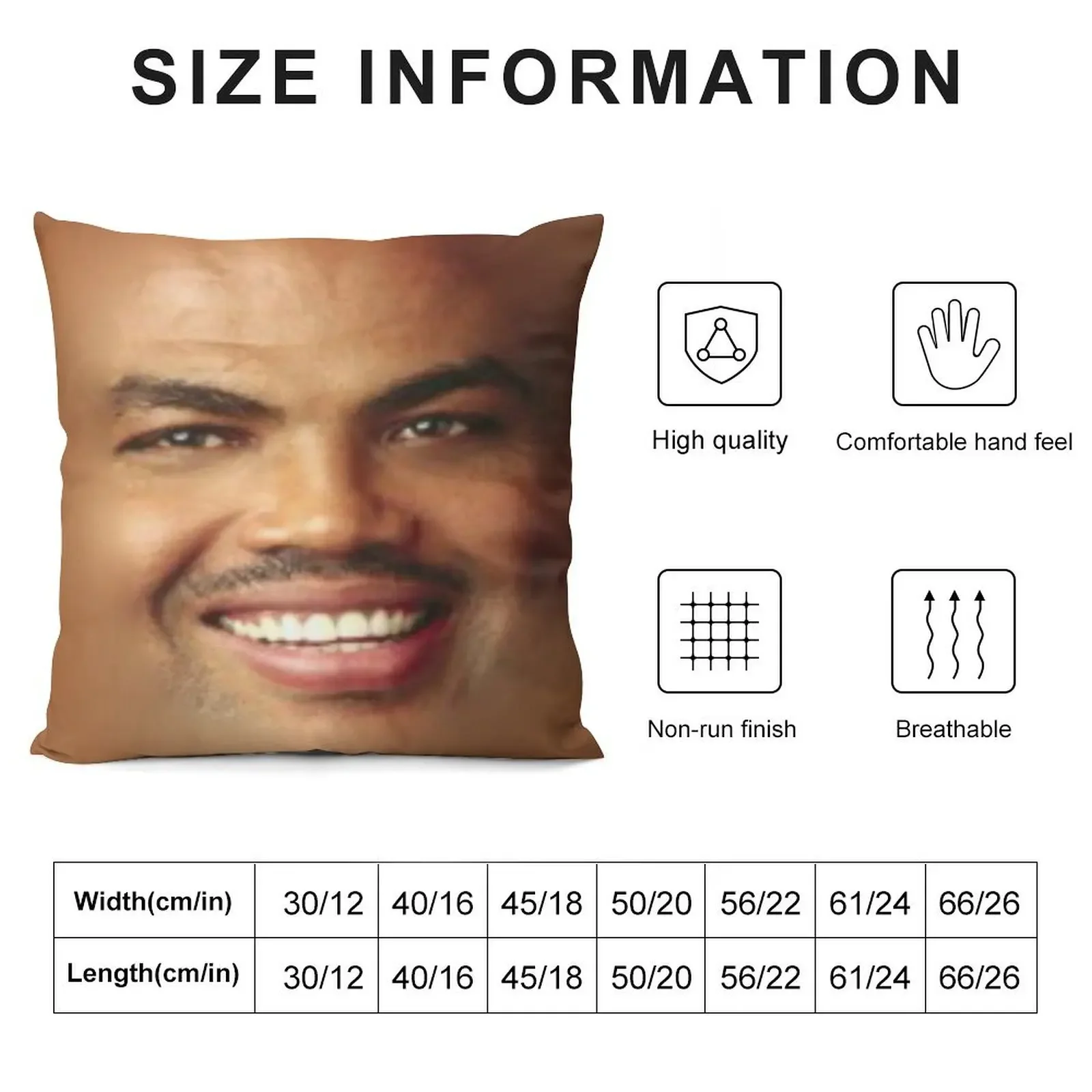 Charles Barkley Throw Pillow Christmas Pillow Christmas Covers pillow