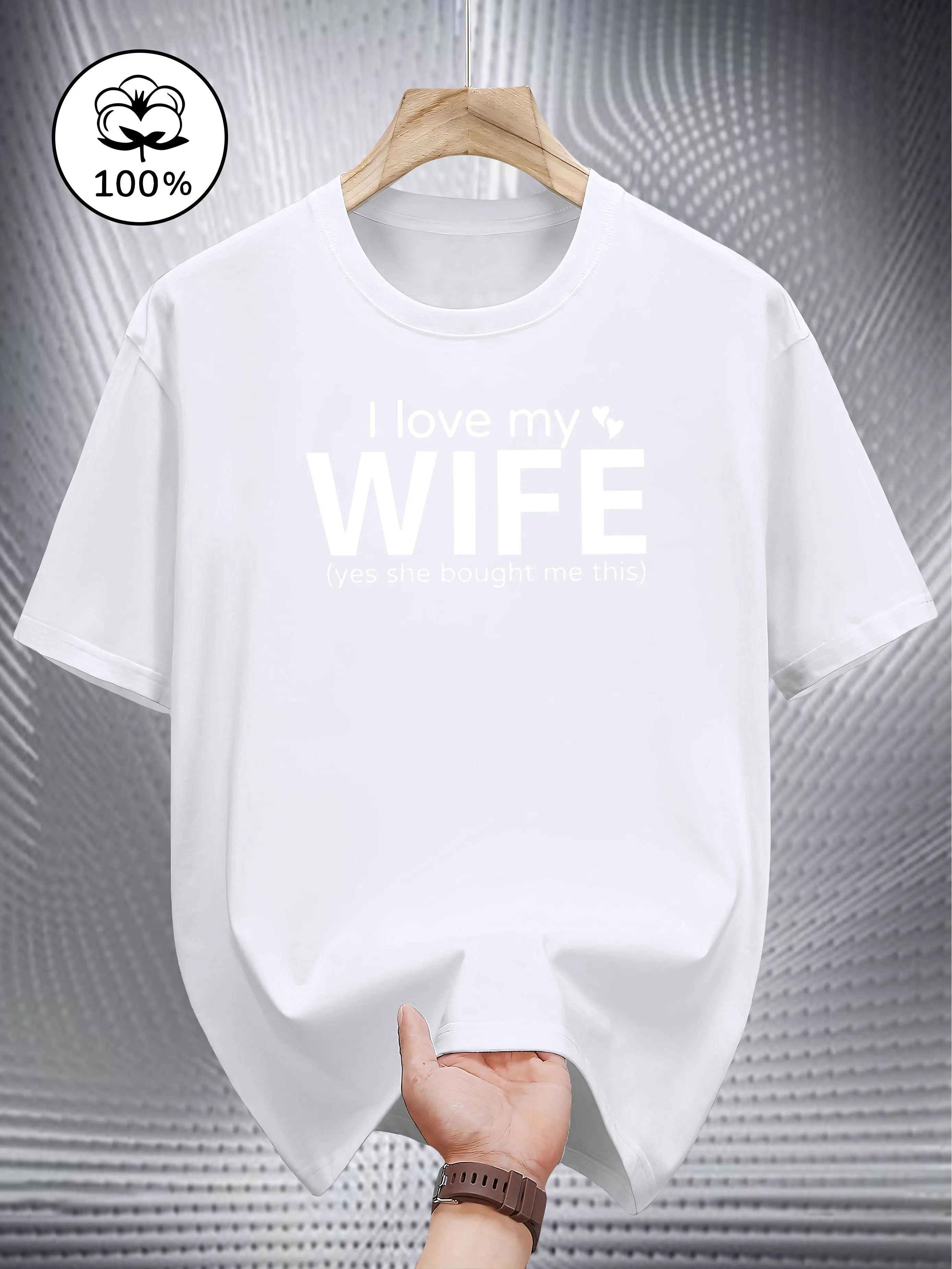 100% cotton fashionable printed short-sleeved T-shirt