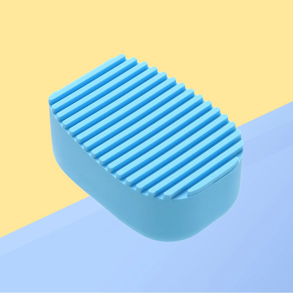 

Silicone Laundry Scrub Candy Color Hollow No Handheld Washboard For Collar Cuff Sock Cleaning Scrubbing Brush Clothes