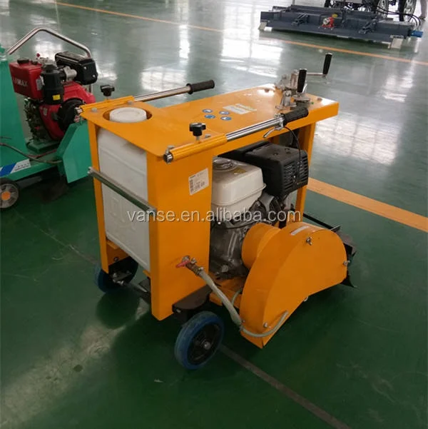 VS-Q480L 160 mm Tiefe Asphalt Straße Beton Cutter Säge Maschine Benzin Beton Cutter Diesel Motor Straße Schneiden Maschine