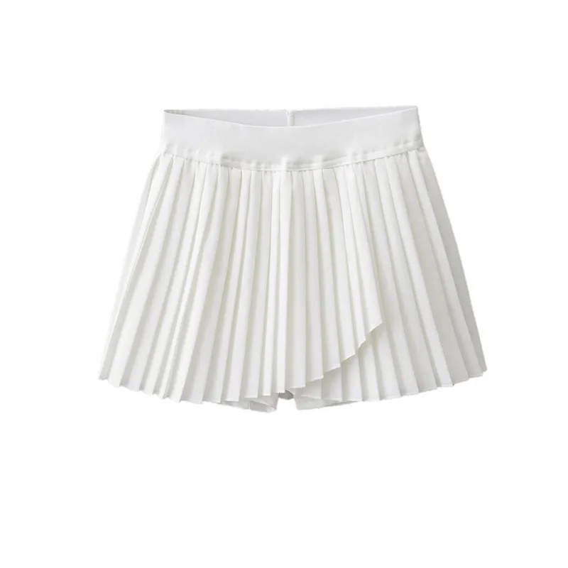 Women Irregularly Tennis Skirts A-line Quick Drying Permeability Pleated Skirt Fashions Fitness Running Golf Sports Short Skirt