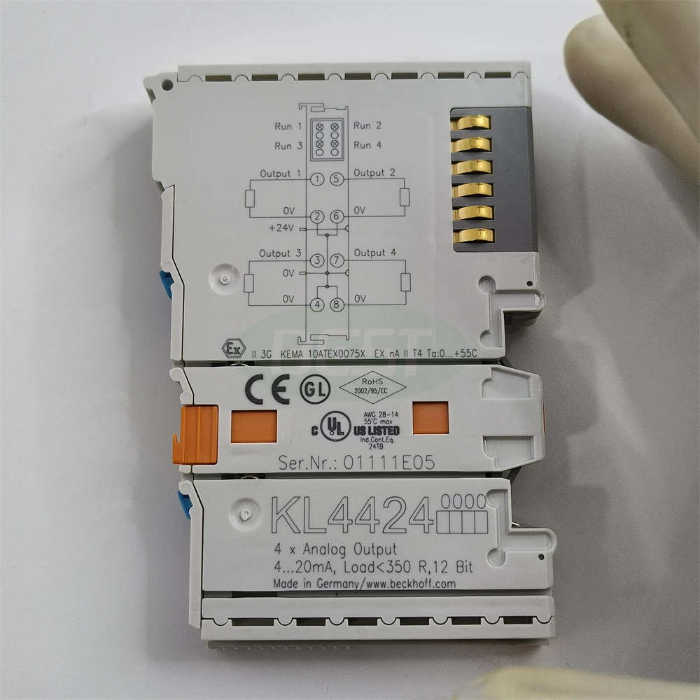100 % neues Original Beckhoff SPS-Controller-Modul, neues Original-Lagerlager KL4424 SPS-Modul
