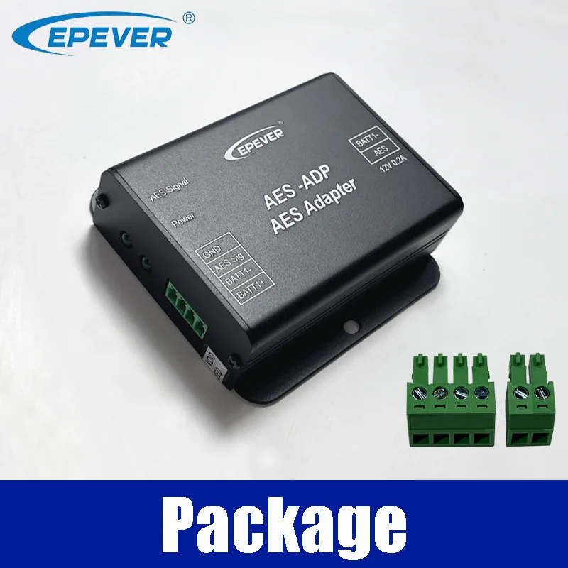 AES-ADP Converts Solar Controller Signal Into Refrigerator Signal Accessory for EPEVER DuoRacer And Refrigerator Connection