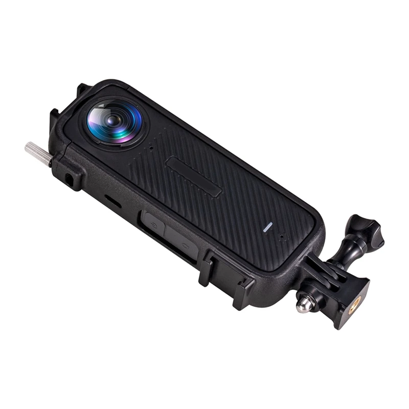 For Insta360 X4 Frame Cold Shoe Plastic Protective Frame Multifunctional Frame Cage Action Camera Accessories